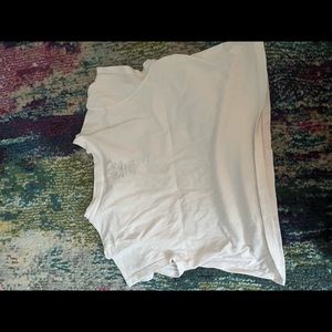 graphic printed uo top